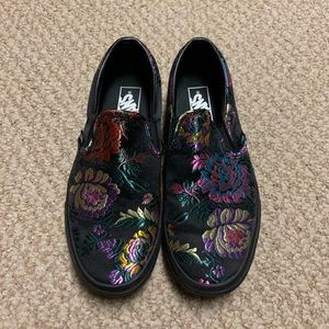 Vans Slip On Espadrille Size 8.5